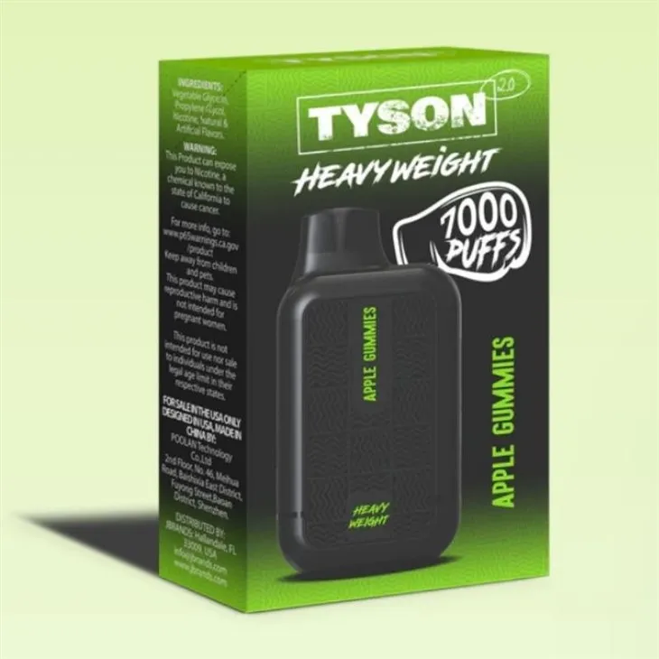 Tyson 2.0 Heavyweight 7000 vape Tyson 2.0 Heavyweight 7000 vape