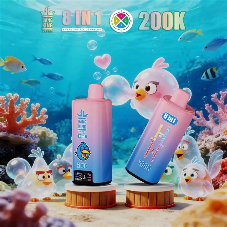 BANG KING VAPEN 200000 8IN1 high quality