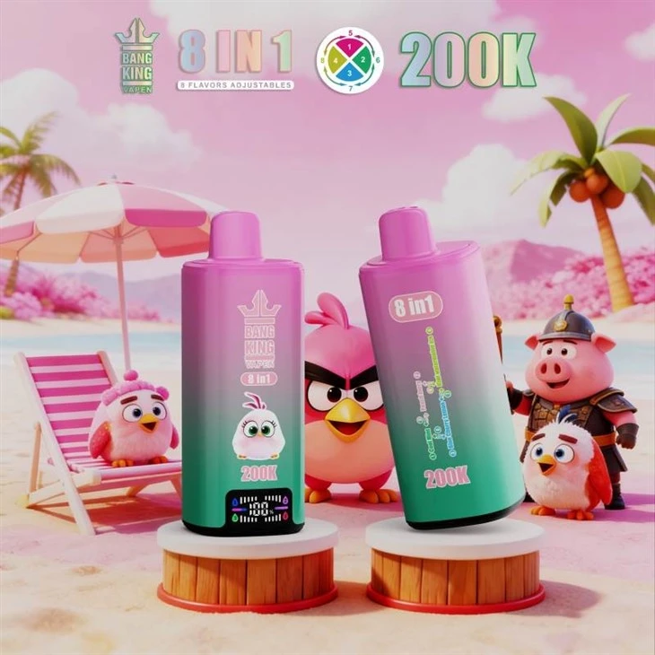 BANG KING VAPEN 200K 8IN1 best