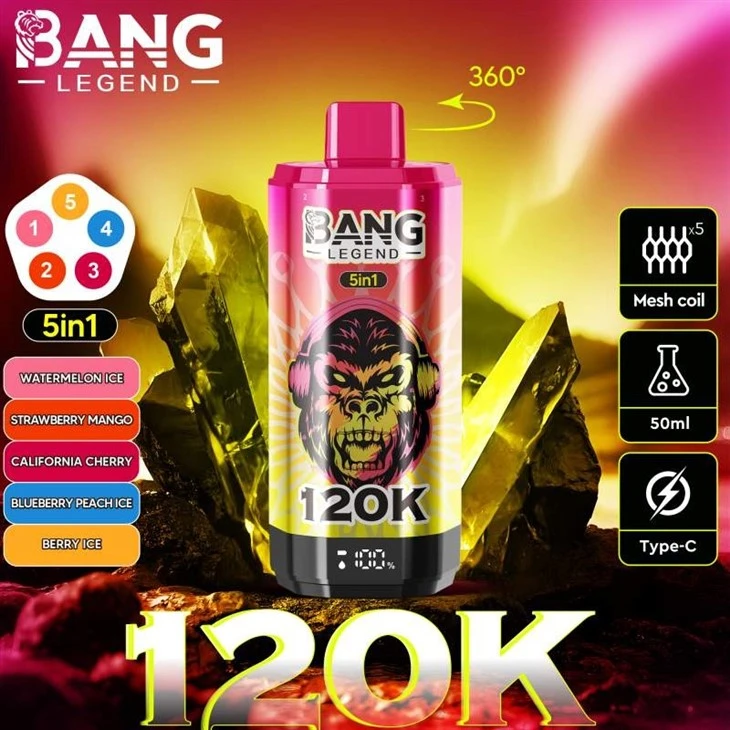 BANG LEGEND 120K PUFFS manufacturers BANG LEGEND 120K PUFFS manufacturers