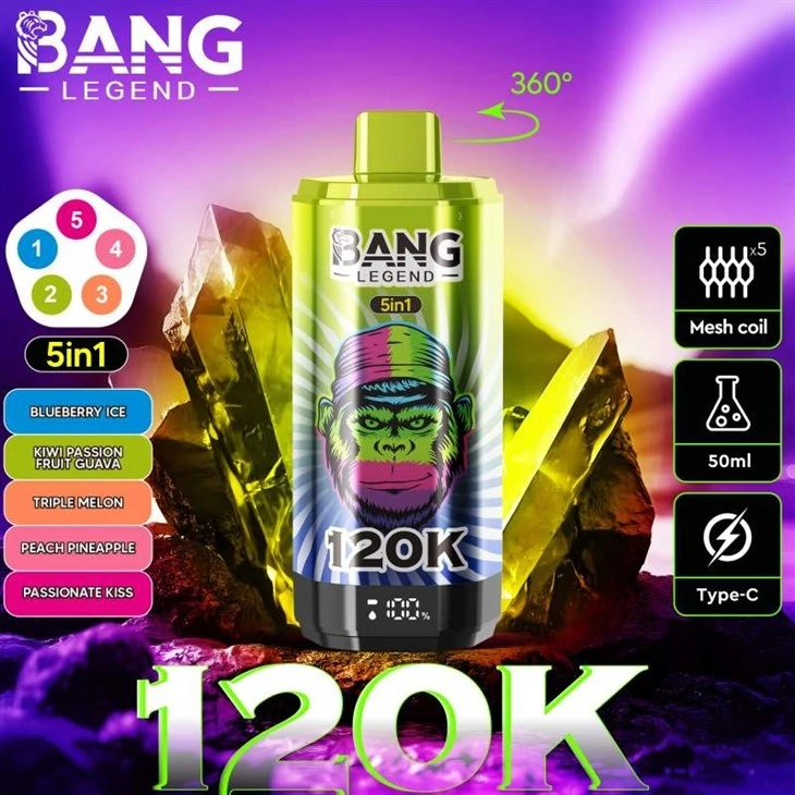 BANG LEGEND 120K PUFFS high quality BANG LEGEND 120K PUFFS high quality