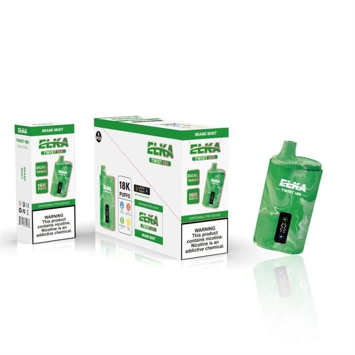 ELKA TWIST 18K PUFFS VAPES ELKA TWIST 18K PUFFS VAPES