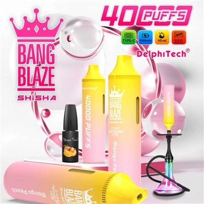 Apa jenis rokok elektronik adalah Bang Blaze Shishia 40000?
