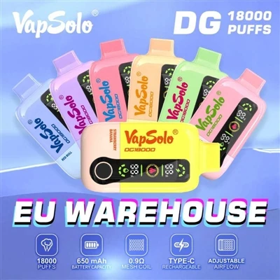 Kenapa Vapsolo DG 18000 puffs menjadi produk pilihan untuk peminat vape di Er...