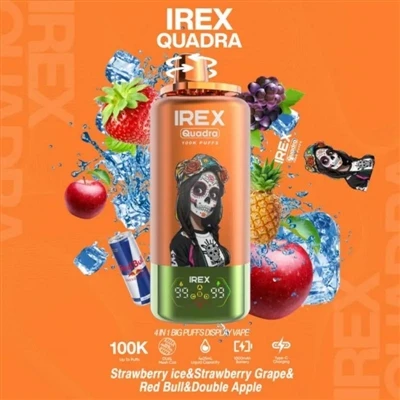 IREX 100K 4-dalam-1 E-rokok Sekali Pakai – Keutamaan Pelbagai Fungsi, Menyamp...