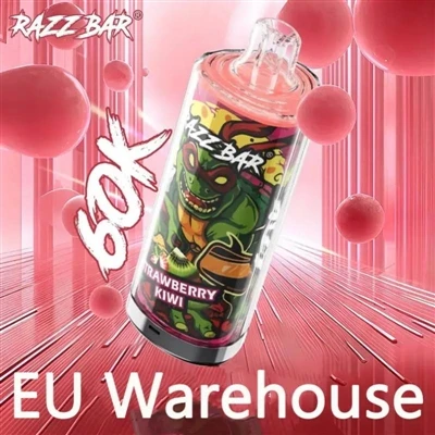 Razz Bar 60000: Pilihan Baharu Untuk-Rokok E-Buang Berkapasiti Tinggi.