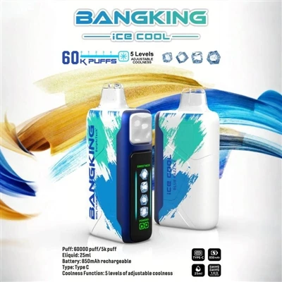 BANGKING ICE King COOL 60K: Meneroka Pengalaman Baharu dalam rokok E-pakai