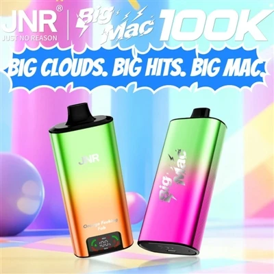 JNR Big Mac 100K – Mentakrifkan Semula Piawaian Ketahanan Untuk Rokok-Puff Pa...