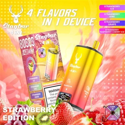Pengesyoran Saluran Borong Hotsellvape: Stag Bar 4in1 80000 Puffs - Analisis ...