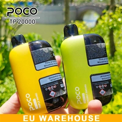 POCO TP20000: Pilihan E-rokok Pakai Yang Mewujudkan Kemampanan-jangka Panjang.