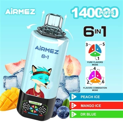 Airmez Fox 140K: Ciptaan Inovatif Yang Membentuk Semula Pengalaman E-rokok Pakai