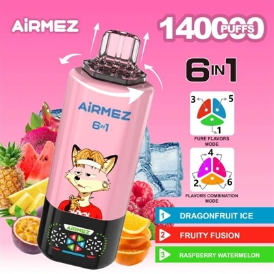 Airmez Fox 140000: Membuka Era Baharu Vape Pakai