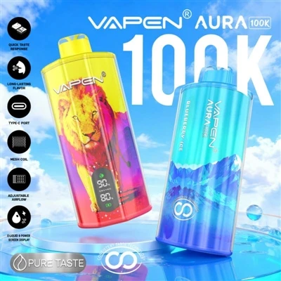 VAPEN AURA 100000: Apabila E-rokok Pakai Memasuki Era Peranti 'benar-benar-ta...
