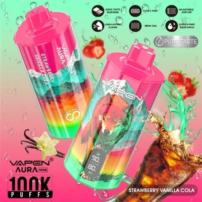 VAPEN AURA 100K PUFFS – Alat Terbaik Untuk Golongan Muda