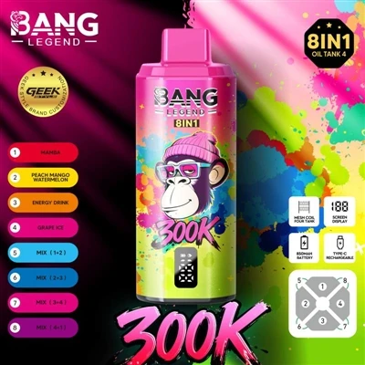 Bang Legend 300K – Menolak Batasan Ketahanan Untuk E-rokok Pakai