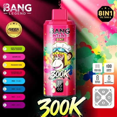 Bang Legend 300000: Buka Kunci Pengalaman E-rokok Baharu, Nikmati 300,000 Sed...