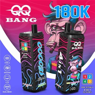 QQ BANG 180K – Penukar Aliran Baharu dalam Rokok Elektronik Pakai Berbilang{1...