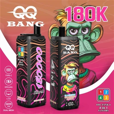QQ BANG 4in1 180K: Satu Batang Untuk Empat Perisa, Menjadikan Setiap Hari And...