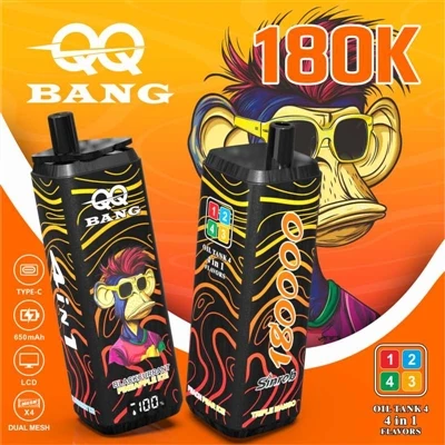 QQ BANG 180K 4in1: Satu Rokok, Empat Perisa – Parti Mudah Alih Untuk Orang Muda