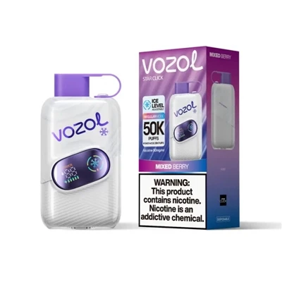 VOZOL STAR CLICK 50000: Penanda Aras Baharu Untuk rokok E-Buang