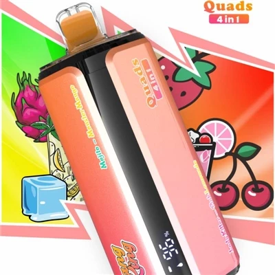 BANG KING Quads 4IN1 250K: Empat-Revolusi dalam Rokok Elektronik Pakai