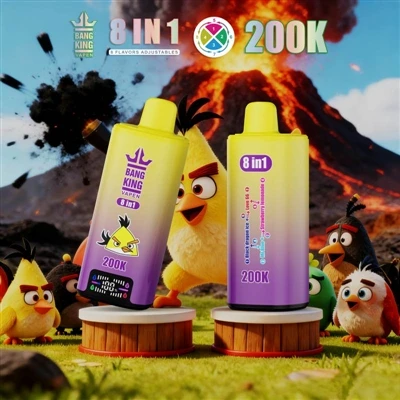 BANG KING VAPEN 8IN1 200K: Pengalaman E-rokok Baharu Untuk Golongan Muda Bergaya