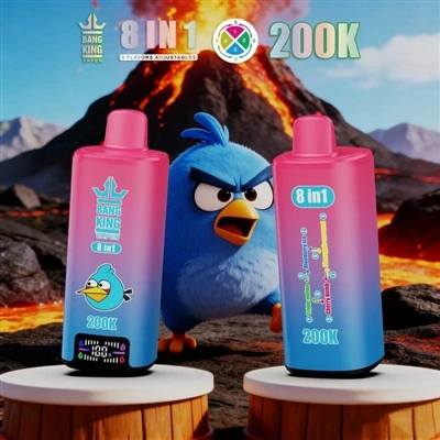 BANG KING VAPEN 8IN1 200K: Revolusi Rokok Elektronik Trend Untuk Golongan Muda