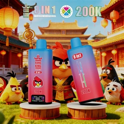 BANG KING VAPEN 200K 8IN1: Pengalaman E-rokok Terunggul Dengan Pelbagai Peris...