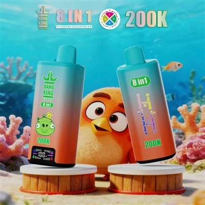 BANG KING VAPEN 200K 8IN1: Pengalaman E-rokok Terunggul Dengan Pelbagai Peris...