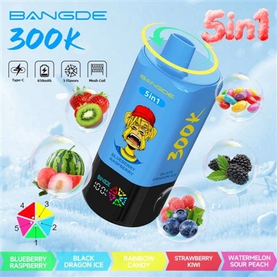 BANG DE 5IN1 300000: Wakil Rokok E-Buang Yang Memasuki 'Era-ultra kapasiti'