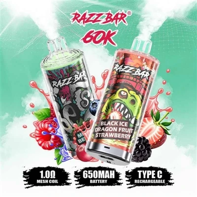 Razz Bar 65000+ Puffs: Sebatang rokok E-yang Membawa 'Pengalaman Orang Pemala...