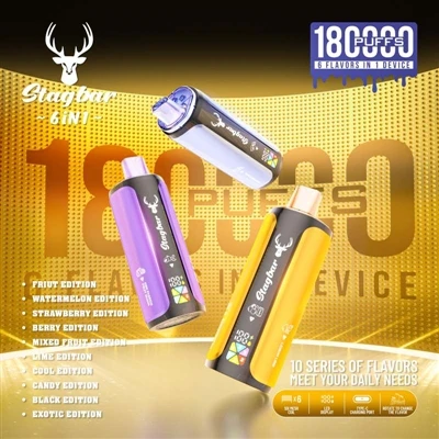 Stag Bar 6in1 180K: Satu Peranti, Enam Gaya Hidup
