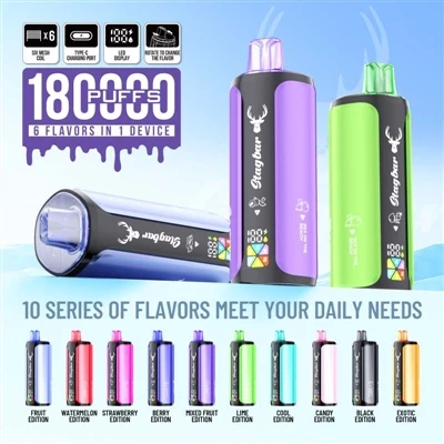 StagBar 180000 Puff 6in1: Peranti Yang Benar-benar Mengintegrasikan Hayat Bat...