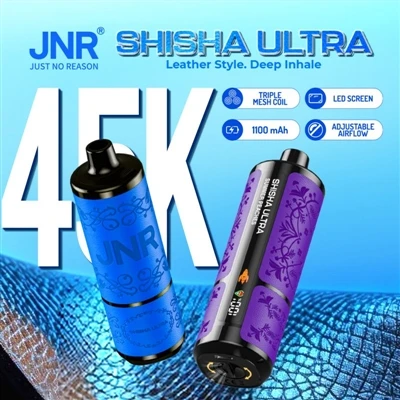 JNR SHISHA ULTRA 45000:-Vape Pakai Akhir Tinggi Memasuki 'Era Tekstur Premium'