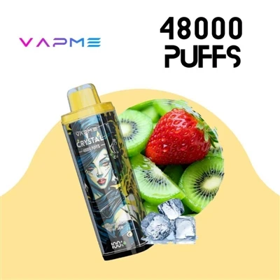 VAPME CRYSTAL 48000: Rokok E-Buang Berkapasiti Tinggi yang Sangat Sesuai Untu...