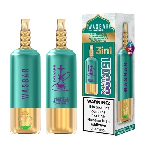 WASBAR DTL 3-dalam-1 150K: Mentakrifkan Semula-Puff-Pengalaman Vape Gaya Shis...