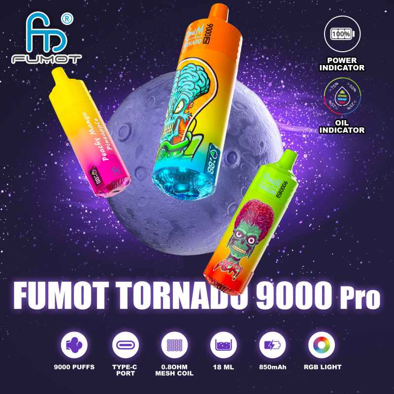 FUMOT RandM TORNADO 9000 Pro 4 FUMOT RandM TORNADO 9000 Pro 4
