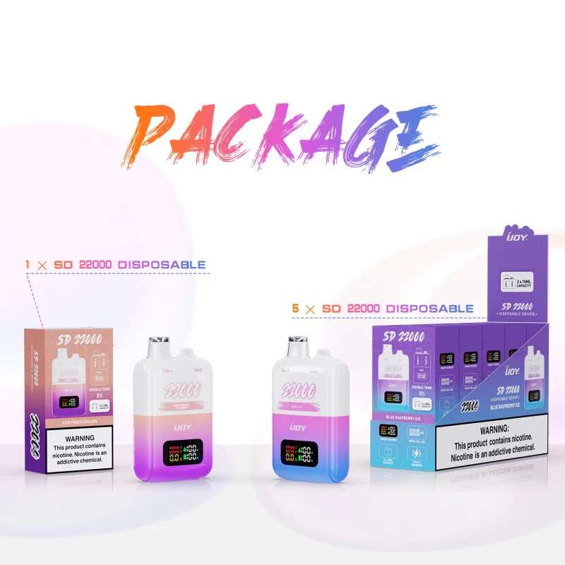 iJoy SD 22000 package iJoy SD 22000 package