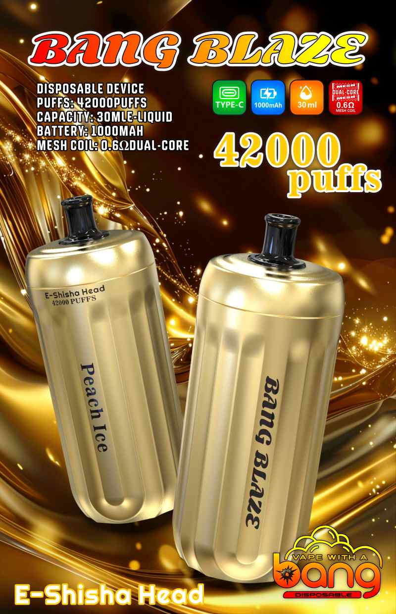 BANG BLAZE E-Shisha Head 42000 16 BANG BLAZE E-Shisha Head 42000 16