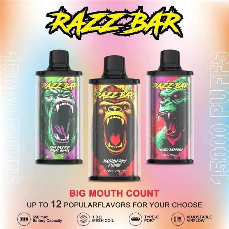 RAZZ BAR 15000 PUFFS VAPE