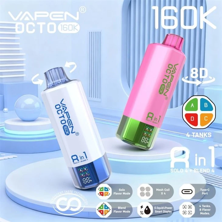 Vapen Octo 160K Puffs best Vapen Octo 160K Puffs best