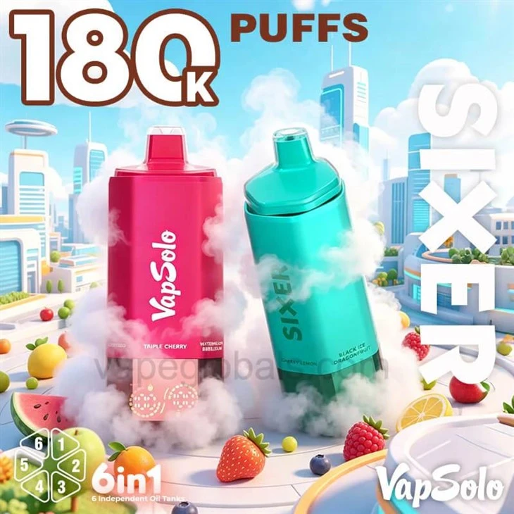 Vapsolo Sixer 180000 6in1 Vapsolo Sixer 180000 6in1